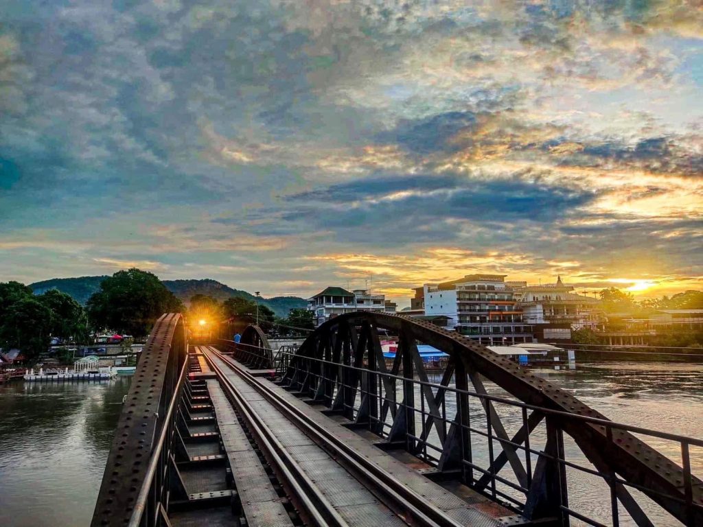 CEMETERY - MESEUM - THE BRIDGE OVER THE RIVER KWAI - TRAIN ALONG THE DEATH RAILAY - WATERFALL (SAI YOK NOI) - 3 Person